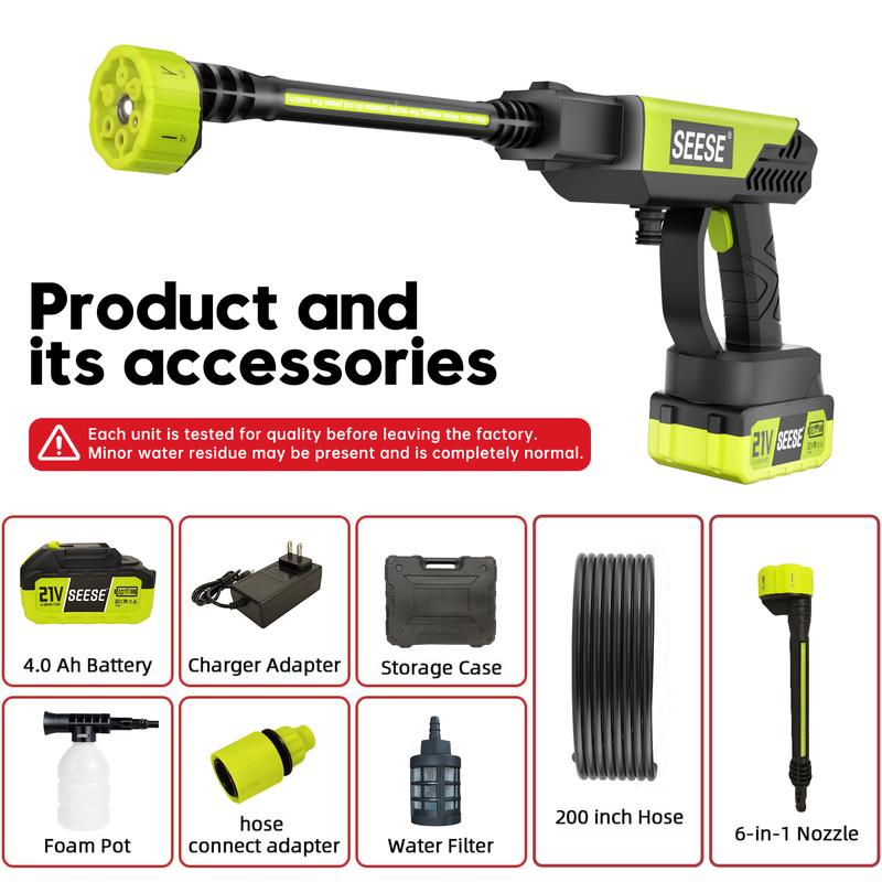 Cordless Pressure Washer for Home